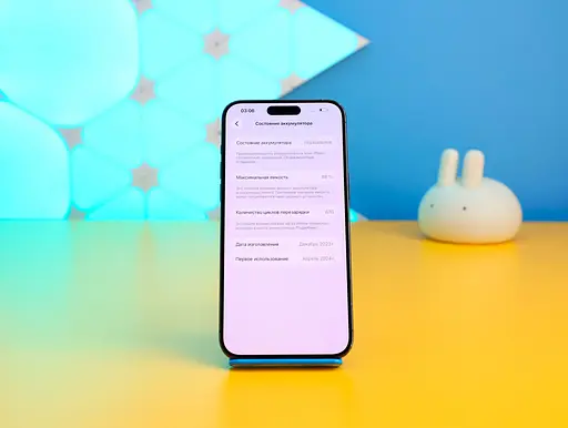 Смартфон Apple iPhone 15 Pro Max 256GB Black Titanium (MU773) Б/В [160837] - фото 2