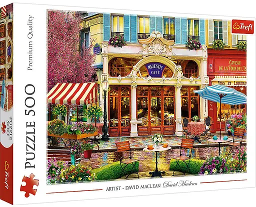 Набір Пазли - (500 елм.) - "Кафе" - фото 1