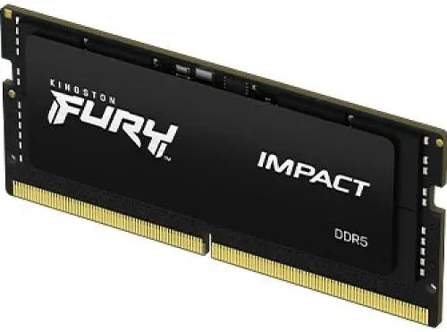 Память SO-DIMM, DDR5, 16 ГБ, 6000 МГц, Kingston Fury Impact, 1,35 В, CL38 (KF560S38IB-16) - фото 2