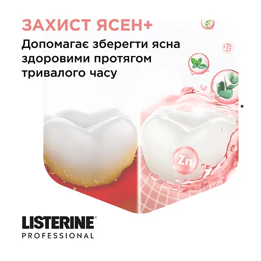 Ополаскиватель для ротовой полости Listerine Профессиональный Защита десен+ 500 мл - фото 6