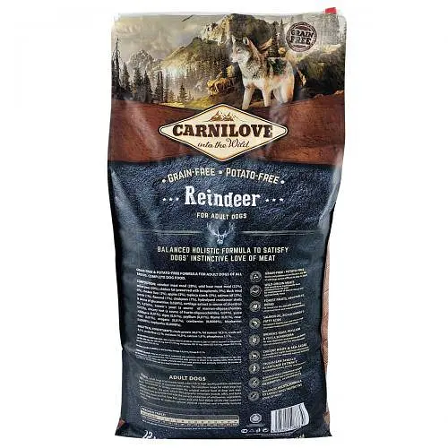 Сухий корм Carnilove Raindeer для дорослих собак всіх порід, оленина та кабан, 12 кг - фото 4