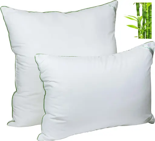 Подушка Руно 50х70 бамбуковая белая 310.52БКУ_білий - фото 3