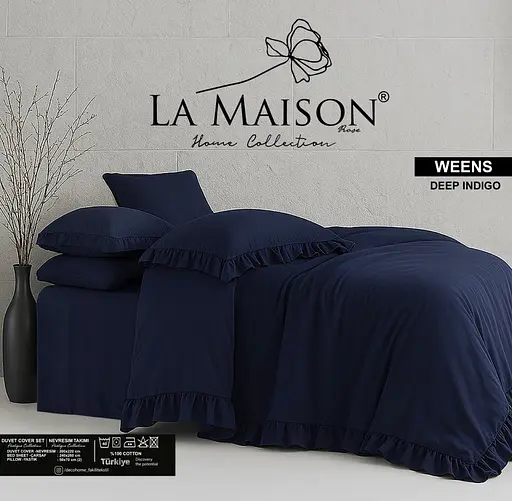 Постільна білизна Weens Deep Indigo Варена Бавовна La Maison pbe0051979 - фото 2