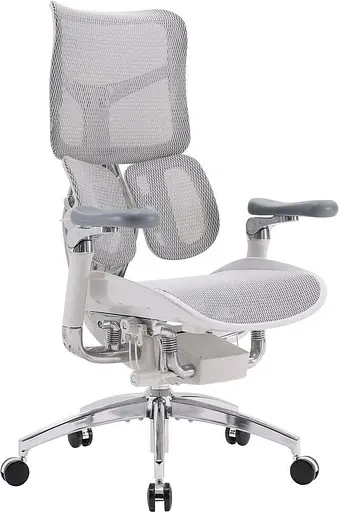 Игровое кресло Sihoo DORO S300 Mesh Light Grey (S300-M202) - фото 2