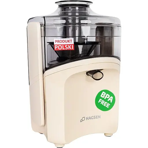 Соковижималка Hagsen MJ500 бежева Польша - фото 1