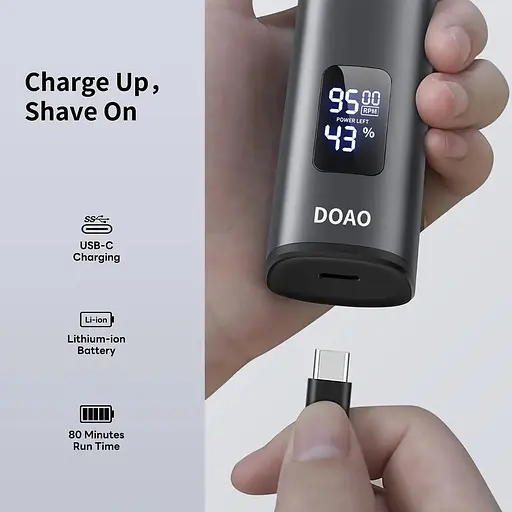 Электрическая бритва для мужчин DOAO - фото 6