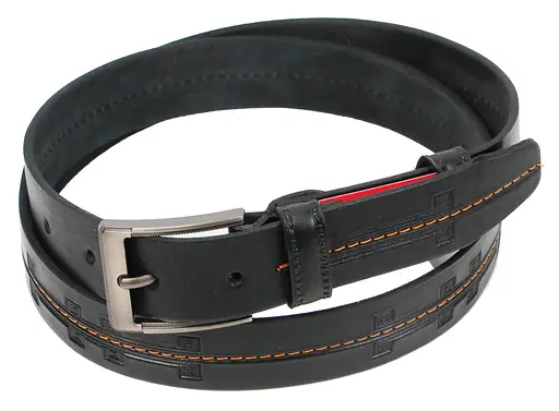 Ремінь шкіряний Skipper чоловічий 126-146х3,5 см acs0017509 - фото 2