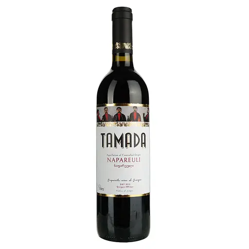 Вино Tamada Khvanchkara AOC, червоне, напівсолодке, 11,5%, 0,75 л (201800)