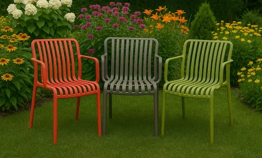 Стілець Чіл сірий - фото 4