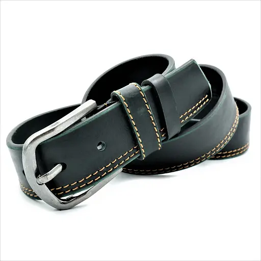 Ремінь шкіряний Le-Mon чоловічий 115-120х4,3 см acs0023712 - фото 3