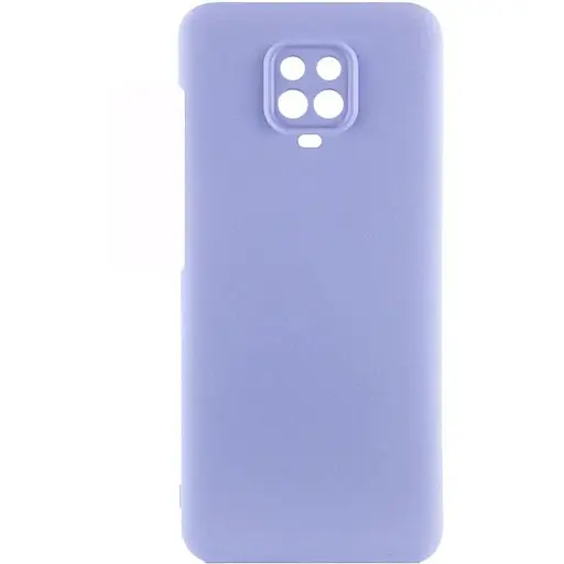Чохол Silicone Cover Lakshmi Full Camera (AAA) для Xiaomi Redmi Note 9s / Note 9 Pro /Note 9 Pro Max Бузковий / Dasheen