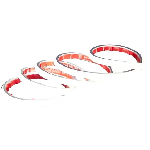 Світлодіодна стрічка Pcning COB 1 м 230 В пряме підключення біла 1 метр IP67