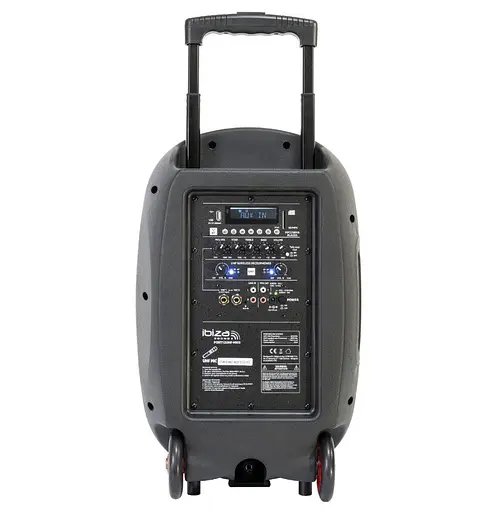 Портативна активна акустична система IBIZA PORT12 UHF MKII TWS RMS 350W - фото 6