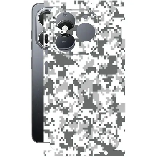 Захисна плівка StatusSKIN для Tecno Spark 20 Корпус Вініл Піксель 3 - фото 1