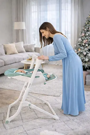 Стул-качалка CARRELLO Triumph CRL-10302 Mint Green сенсорная панель /1/ MOQ - фото 2