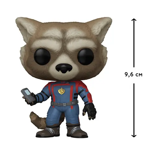 УЦЕНКА!!! Игровая фигурка Funko Pop! серии Стражи Галактики 3 - Енот Ракета - фото 3