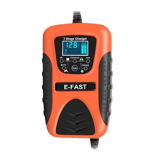 Автомобильное зарядное устройство E-FAST ZYX-J120 12V 7A (Красный)