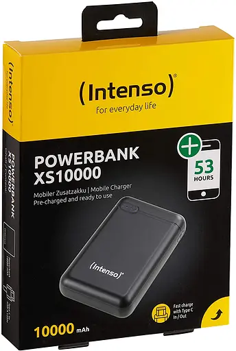 Павербанк Intenso Black 10 000 mAh / 20 Вт (7332330) - фото 2