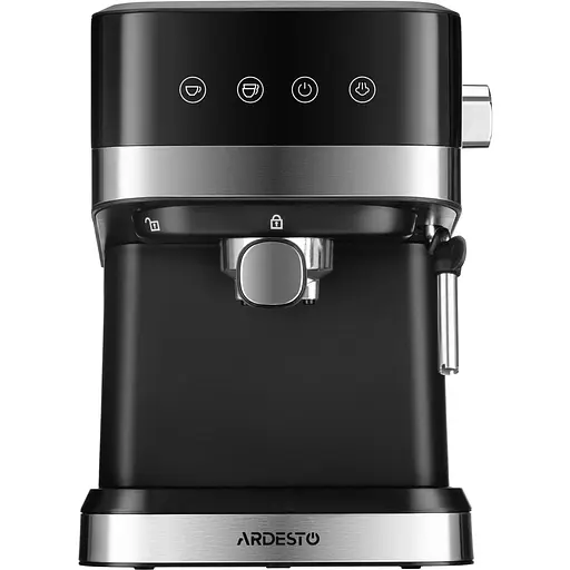 Кофеварка Ardesto рожковая 1.5 л молотая черно-серебристая - фото 10