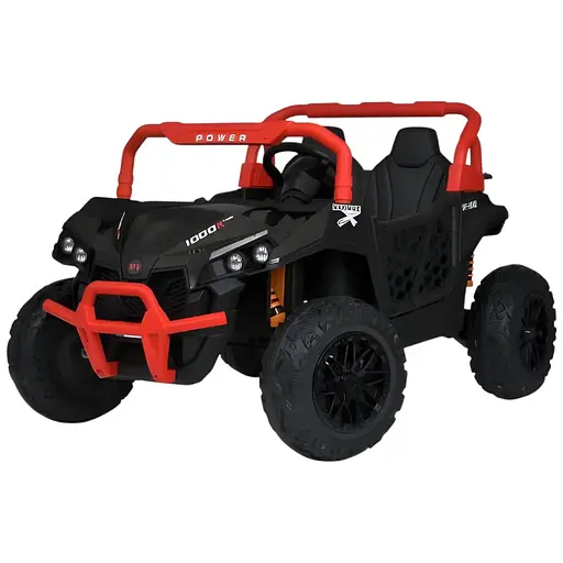 Електромобіль дитячий Bambi M 5911EBLR-3-2 24V на 2 моторах та USB для музики червоно-чорний