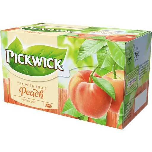 Чай чорний Pickwick ароматизований зі шматочками персика 20 шт. х 1.5 г - фото 3