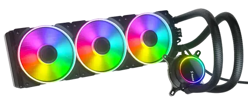 Водяное охлаждение Fractal Design Celsius+ S36 Prisma RGB Black (FD-W-2-S3602)