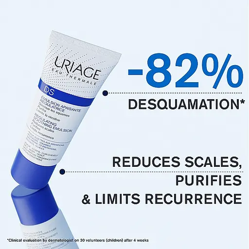 Заспокійлива емульсія Uriage DS Regulating Soothing Emulsion проти себорейного дерматиту 40 мл - фото 9