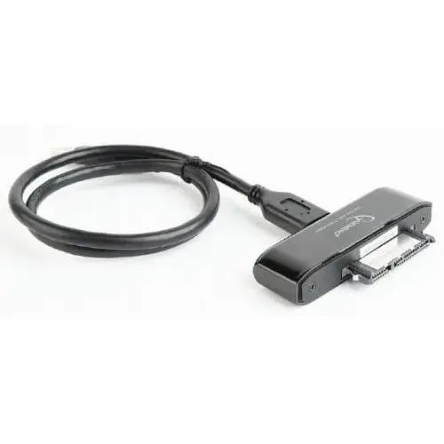 Адаптер Usb Cablexpert, черный, Usb 3.0 - SATA, 1 м, чипсет JMS578 (AUS3-02) - фото 1