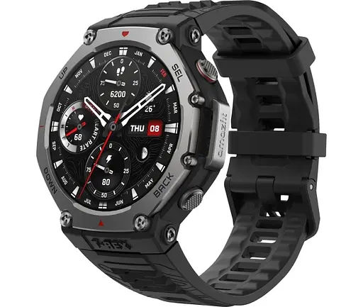 Розумний годинник Amazfit T-Rex 3 Onyx Black (чорний) A2322 - фото 3