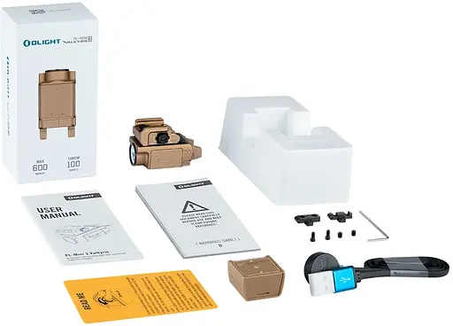 Фонарь Olight PL-Mini 3 Valkyrie Desert Tan - фото 11
