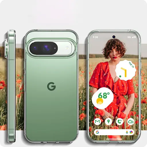 TPU чохол Epic Transparent 1.5mm для Google Pixel 9 / 9 Pro / 10 / 10 Pro Безбарвний (прозорий) - фото 3
