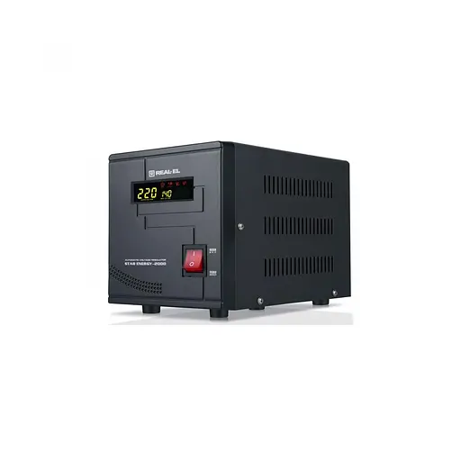 Стабілізатор напруги Real-El STAB ENERGY-2000 (EL122400013) - фото 5