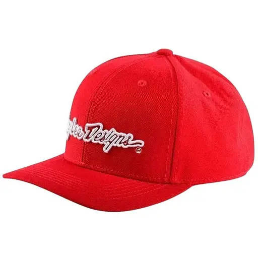 Кепка TLD 9Fifty Snapback Hat Signature Red/White Troy Lee Designs (1106-750565030)