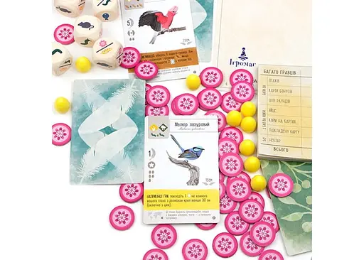 Настільна гра Ігромаг Крила: Птахи Океанії (Wingspan: Oceania Expansion) (укр.) (STM903) - фото 8