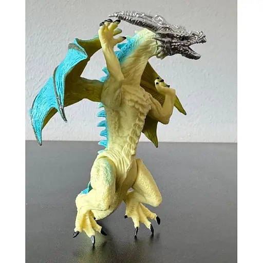 Фигурка Dino Toys Воинственный дракон с серебряной головой 74 (Q9899-74) - фото 3