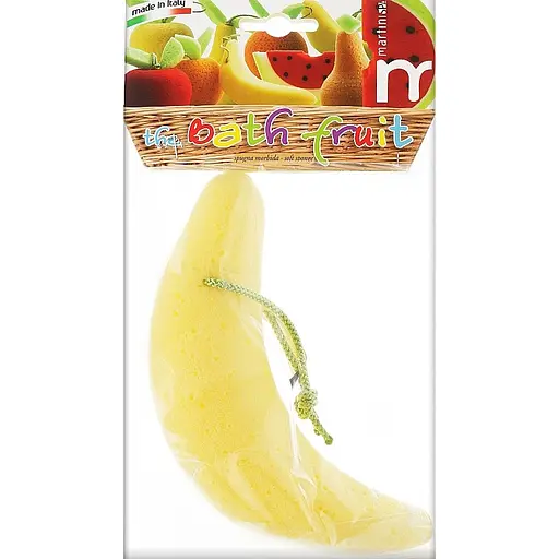 Дитяча губка Martini Spa Baby Bath Sponge Banana, банан (0084H10) - фото 2
