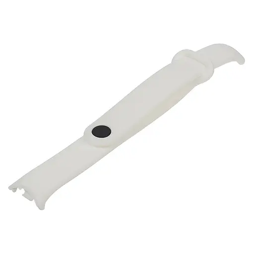 Силиконовый ремешок для Xiaomi Mi Band 8, 02 белый - фото 3