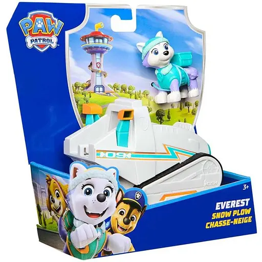 Игровой набор Paw Patrol базовый спасательный автомобиль с водителем Эверест (SM97237/6071217) - фото 5