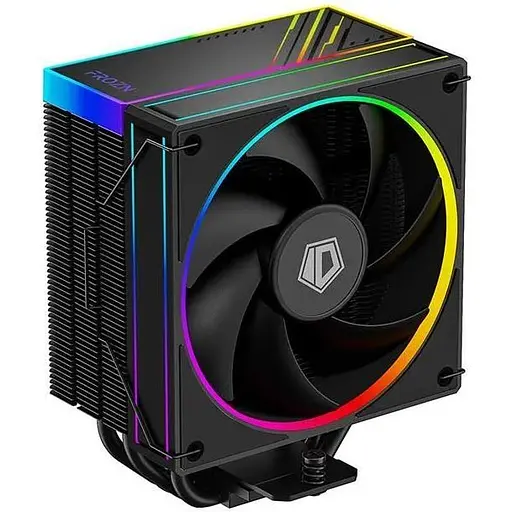 Кулер для процесора ID-Cooling FROZN A410 ARGB чорний 120 мм 4 теплових трубки алюміній/мідь - фото 1