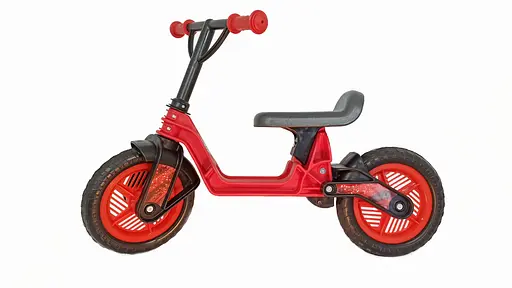 Велобег Киндервей 10" EVA колеса, Красный, Cosmo bike, 11-014 КР