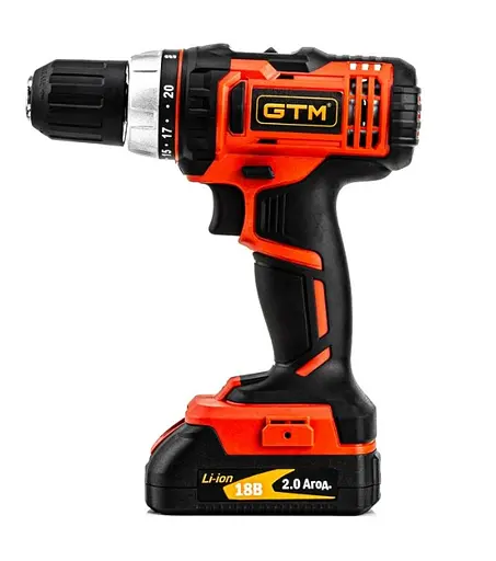 Дриль-шуруповерт акумуляторний GTM DS18/40P - фото 2