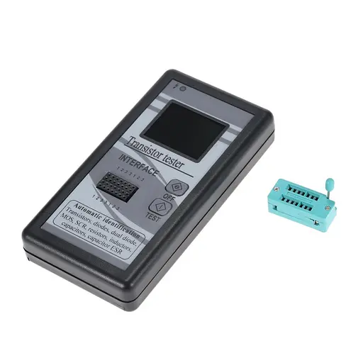 Транзистор тестер універсальний для перевірки транзисторів, конденсаторів, радіодеталей і радіокомпонентів Fnirsi TT-128 (100150) - фото 4