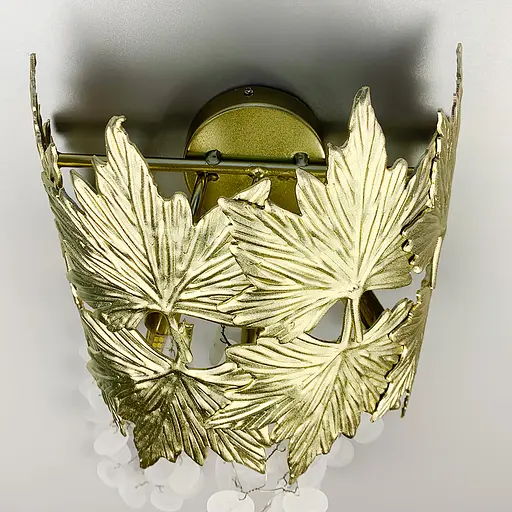 Бра в золотом с белыми пластинами Line F Арт. WB5068 SN - фото 3