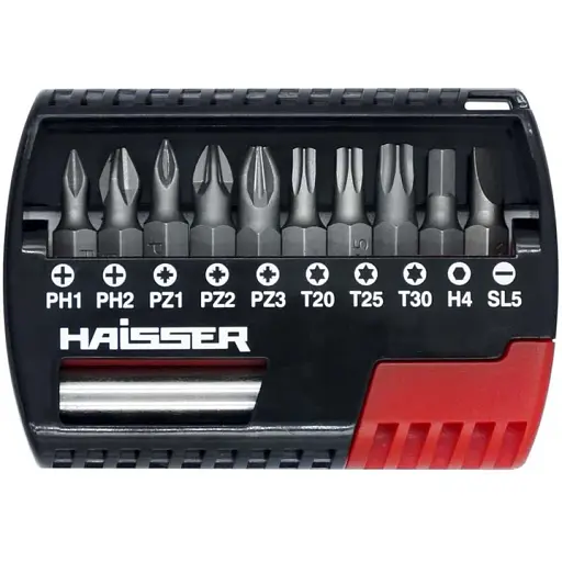 Набор бит Haisser 2712720 11 шт (BP97011)
