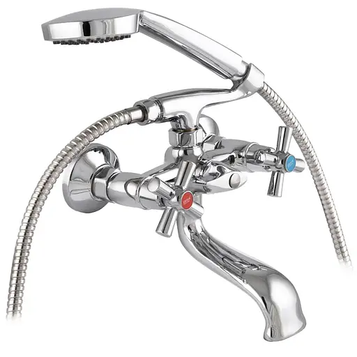 Змішувач для ванни Zerix DAK 722 ZX3035 Хром - фото 1