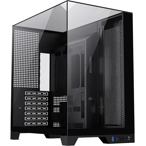 Корпус GameMax Infinity Plus BK, чорний, без БЖ, Mid Tower, для ATX / MicroATX / Mini-ITX, 1xType-C / 1xUSB 3.0, макс. CPU - 160 - фото 1