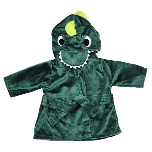 Халатик для куклы "Динозаврик" Limo Toy M 6049 UA(Green) для куклы 43-46 см - фото 1