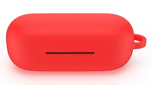 Чохол-накладка DK Silicone Candy Friendly із карабіном для Huawei FreeBuds SE (red) - фото 2