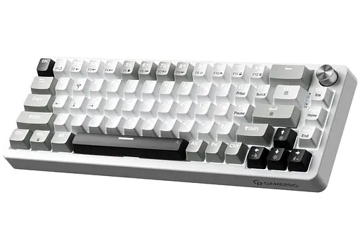 Клавиатура игровая механическая GamePro GPMK-116 Genesis Silver light USB Red Swich Hot-Swap N-KRO Grey - фото 2