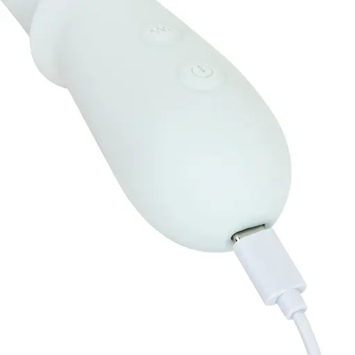 Вібратор Fleshlight Good Vibes Only Sage, 22.2 см (блакитний) - фото 2